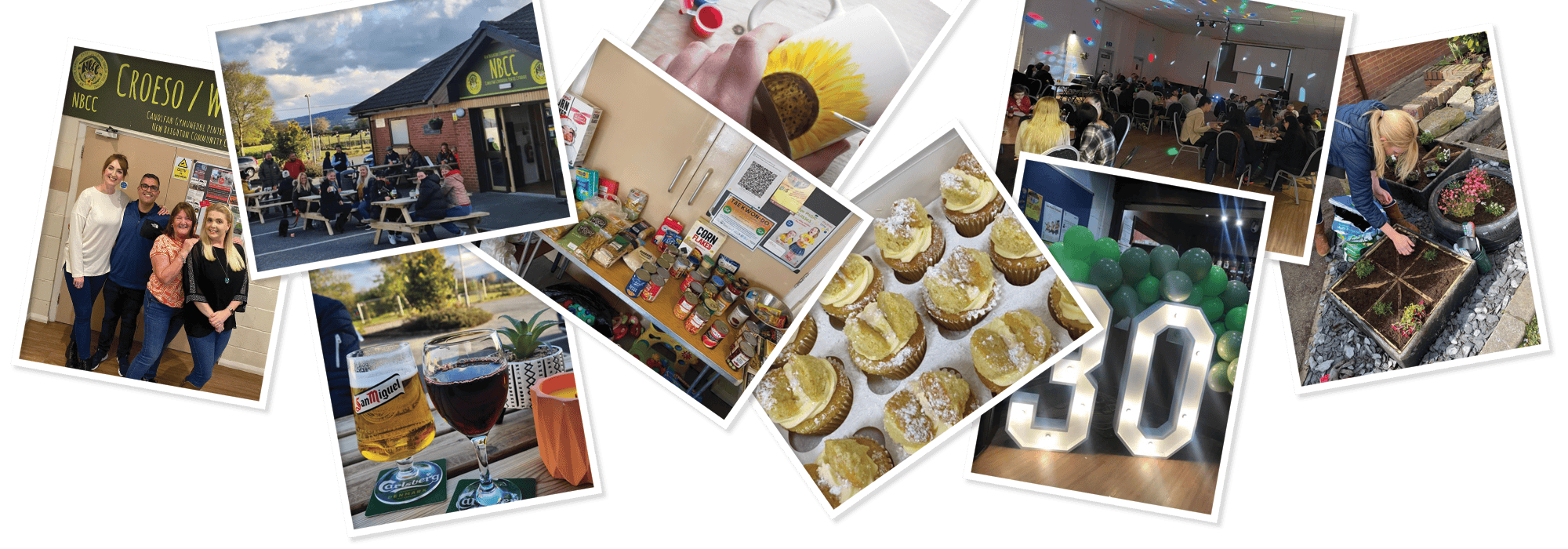 Collage of events at New Brighton Community Centre