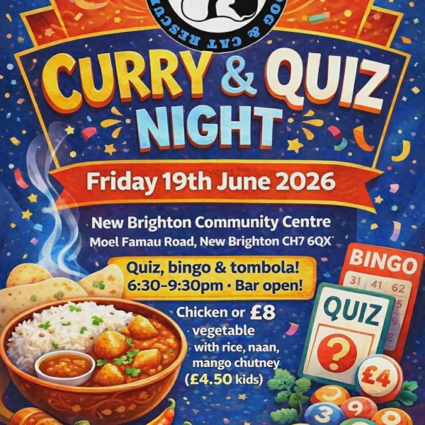 Curry & Quiz Night - Curry Order