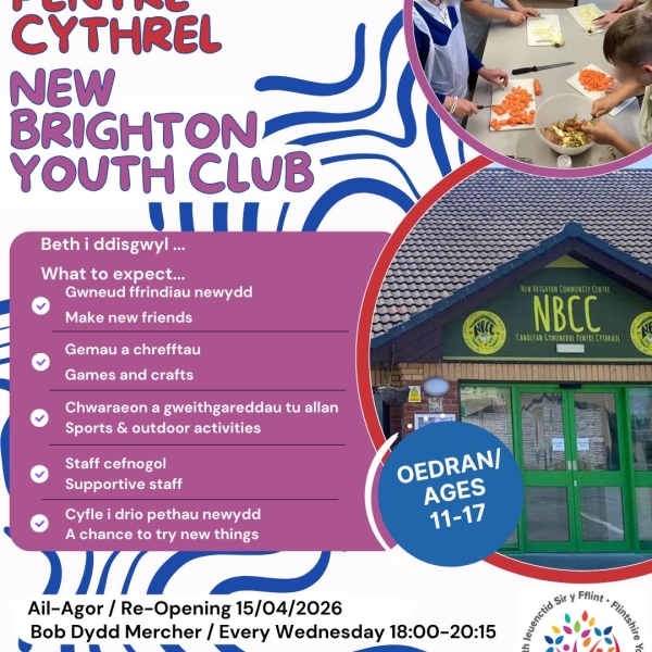 New Brighton Youth Club / Clwb Ieuenctid Pentre Cythrel